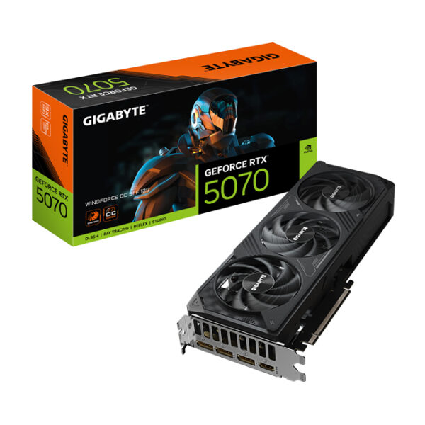 کارت گرافیک  گیگابایت RTX 5070 WINDFORCE